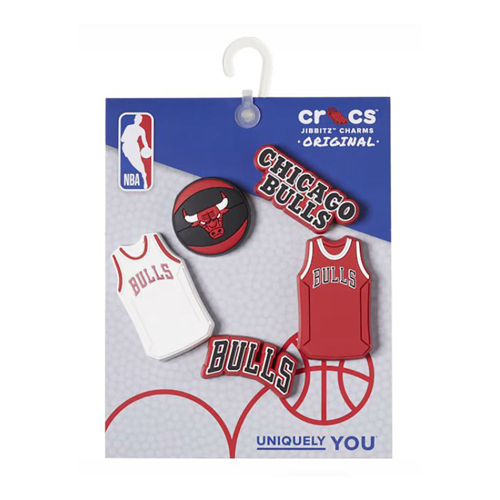 Crocs NBA Chicago Bulls 5 Pack Jibbitz