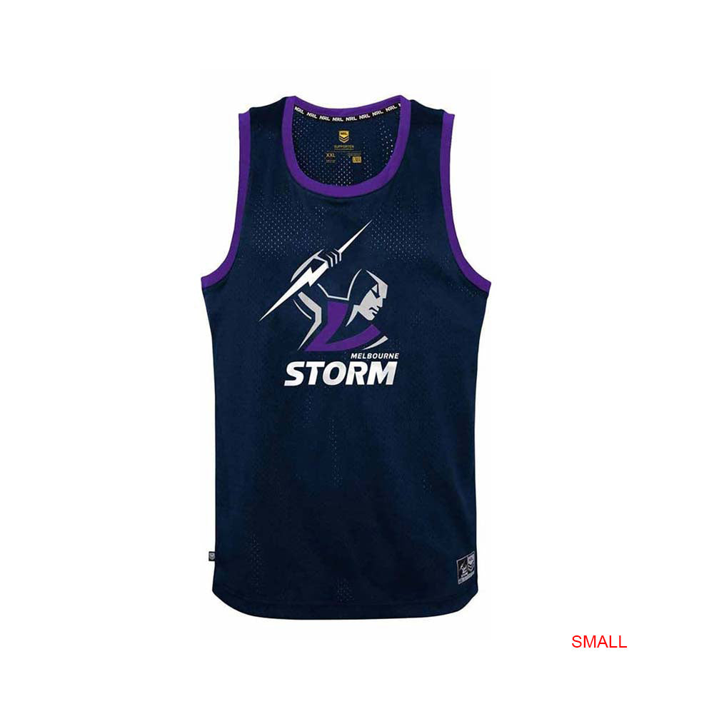 Outerstuff NRL Storm Mesh Singlet Mens