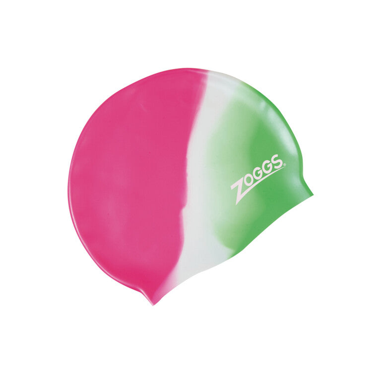 Zoggs Multi Colour Silicone Cap Junior