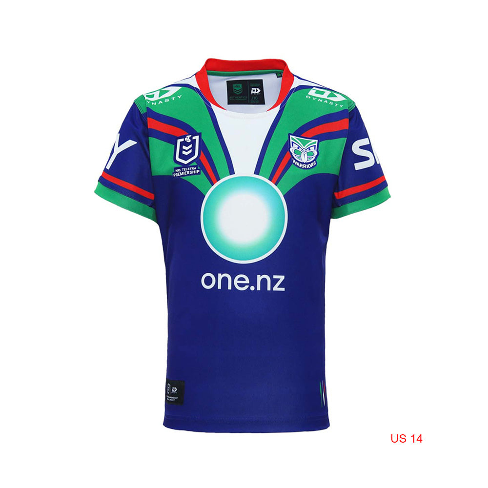 NZ Warriors Replica Home Jersey 2024 Junior