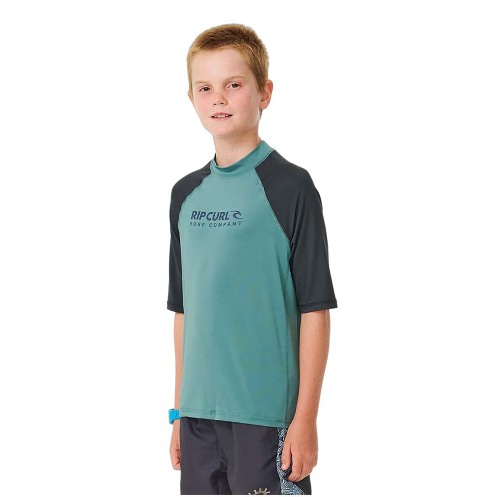 Rip Curl Shock UPF Short Sleeve Boys