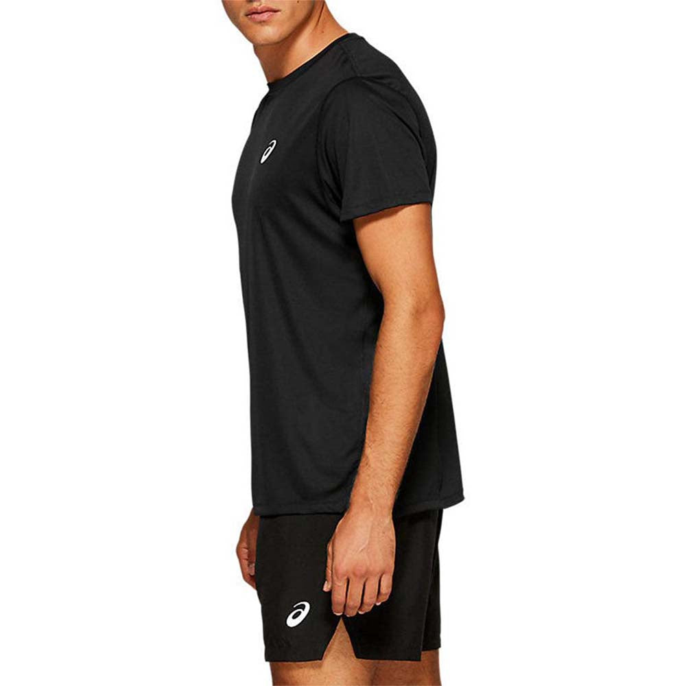 Asics Silver Short Sleeve Mens