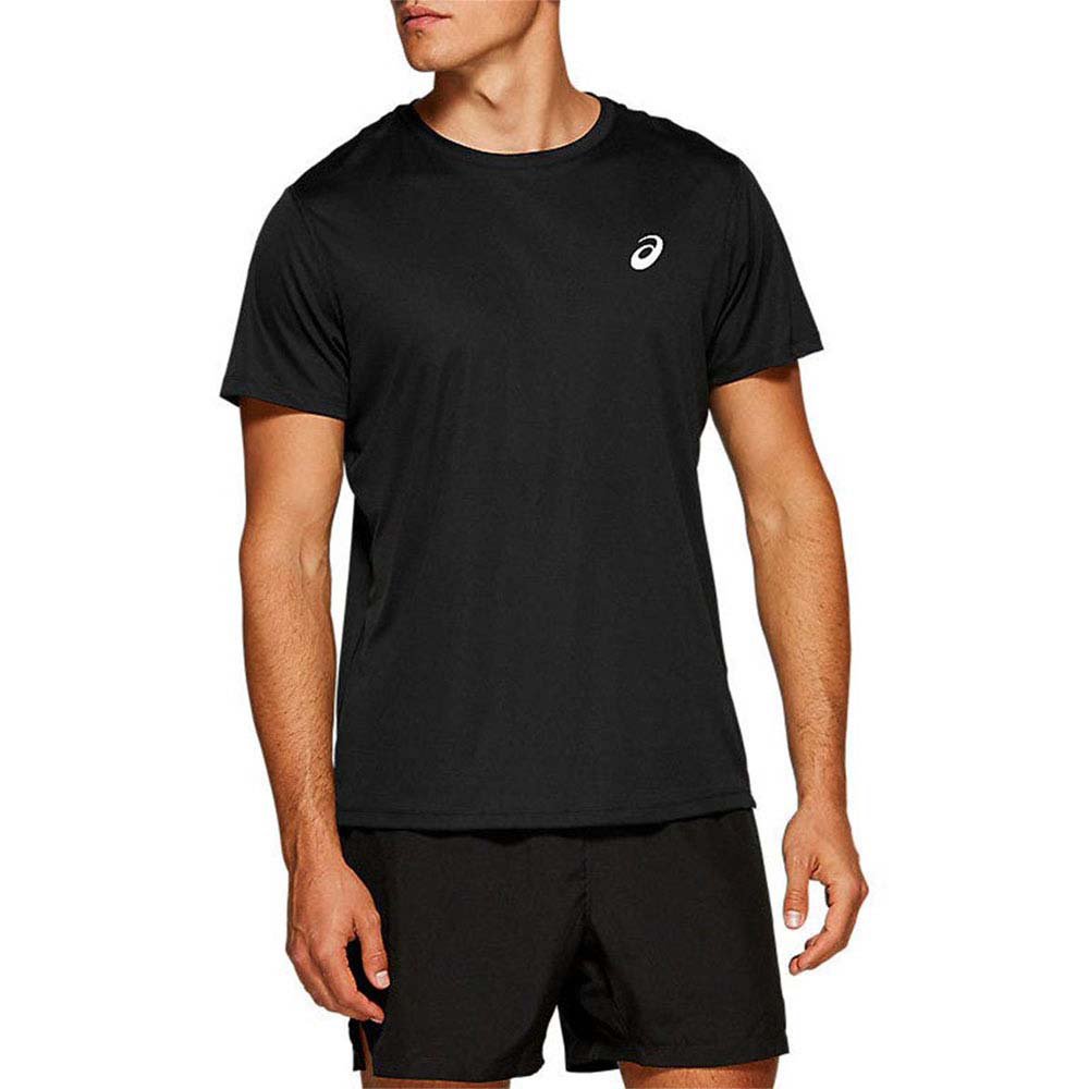 Asics Silver Short Sleeve Mens