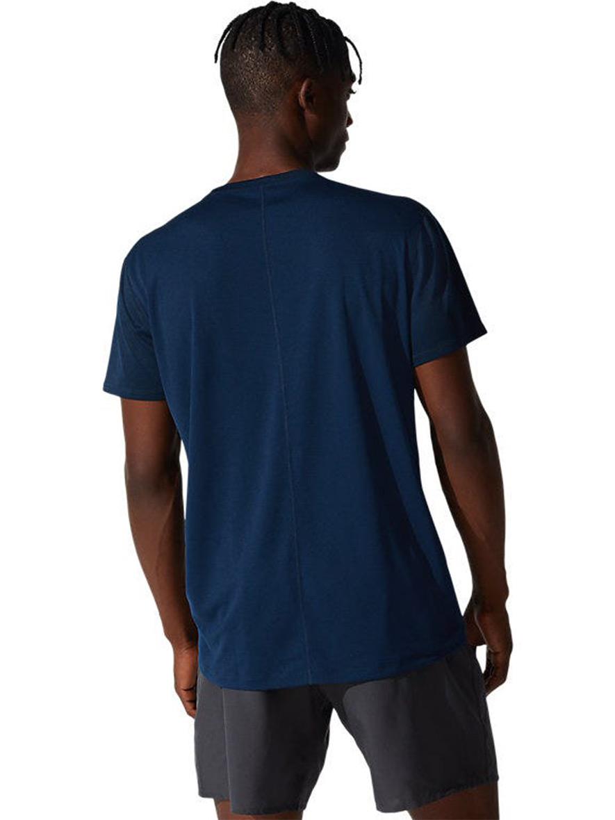 Asics Silver Short Sleeve Mens