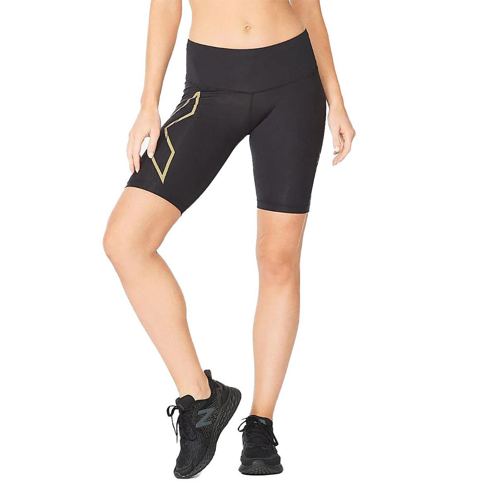 2XU Light Speed Mid Rise Compression Short Womens