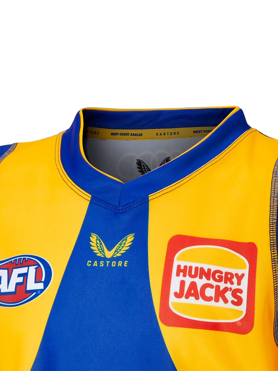 West Coast Eagles Home Guernsey Replica Youth 2022