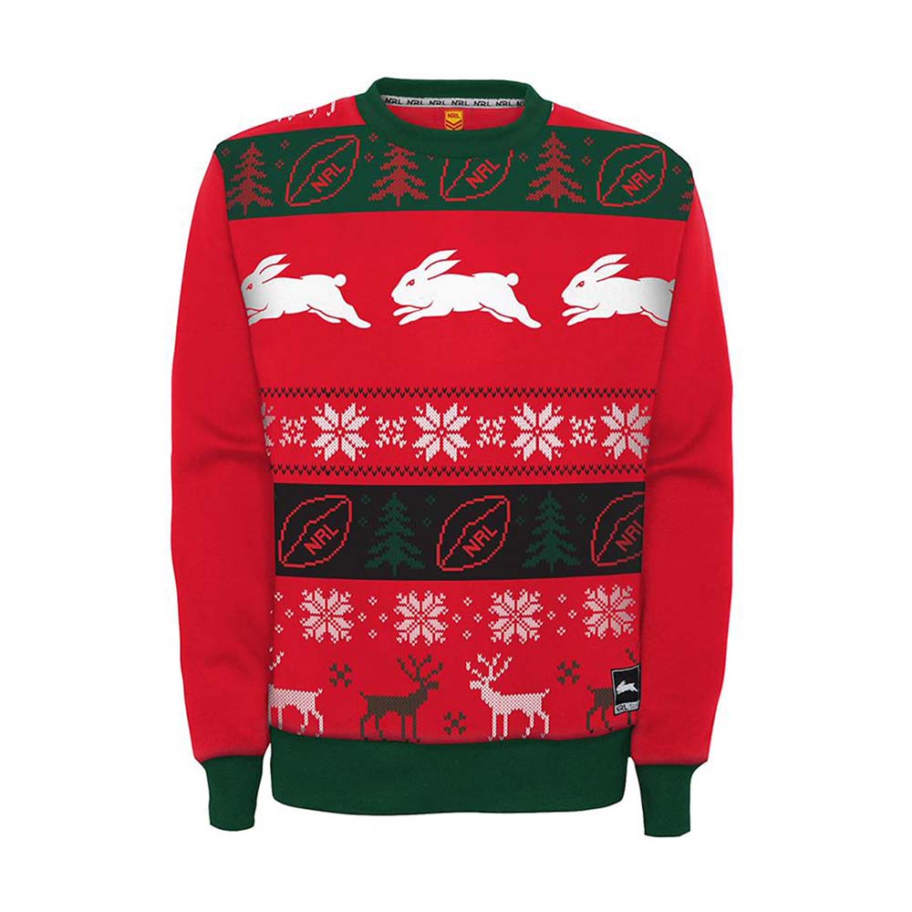 Outerstuff NRL Rabbitohs Xmas Crew Mens