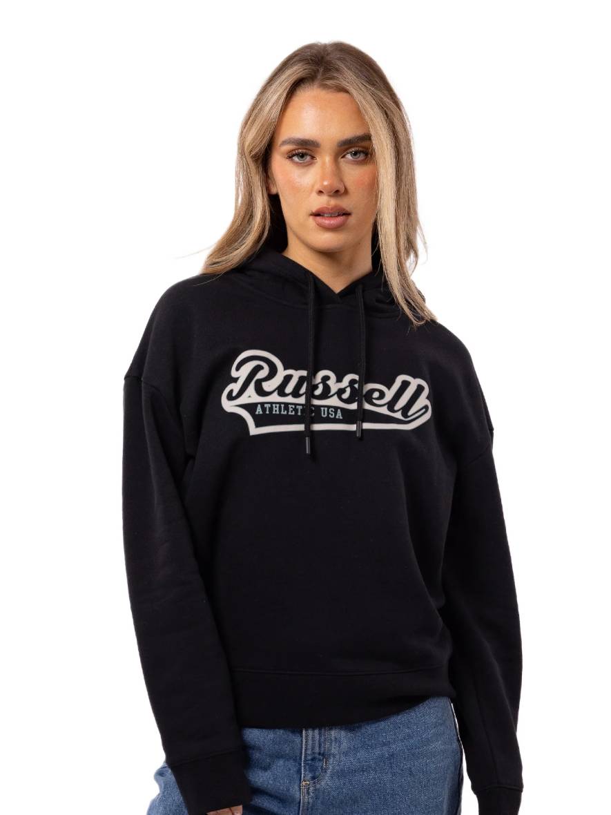 Russell Athletic Script 02 Hoodie Womens