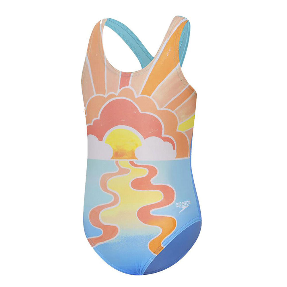 Speedo Toddler Girls Racer Back One Piece