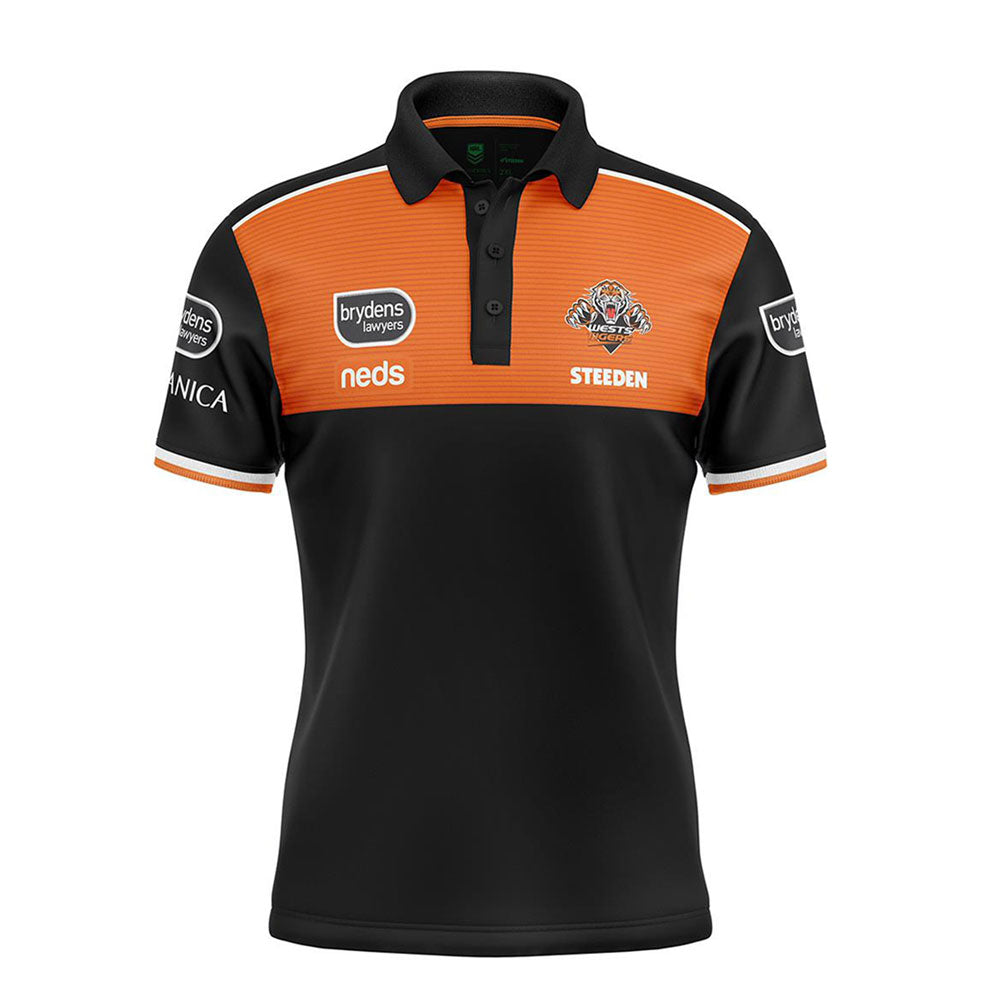 Wests Tigers Replica Players Media Polo 2021