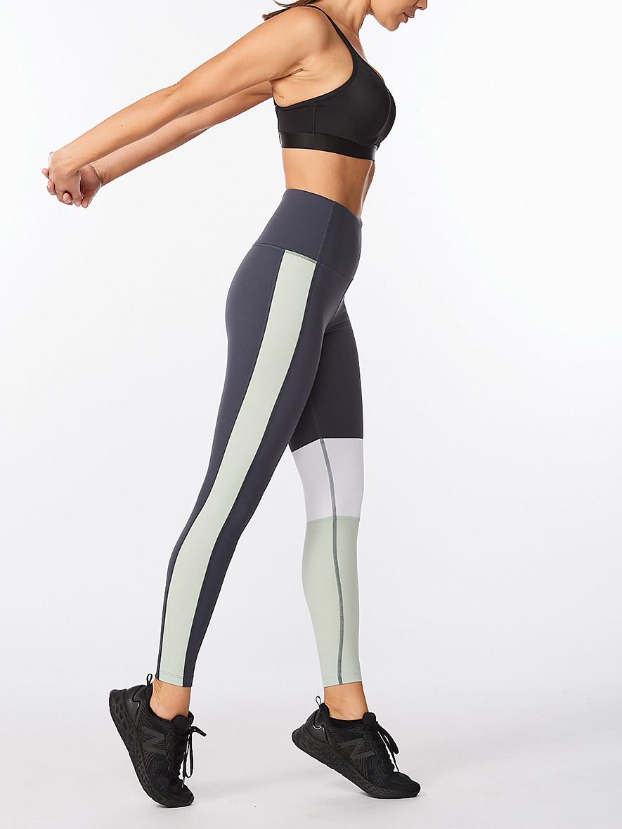 2XU Form Block Hi Rise Compression Tights Womens