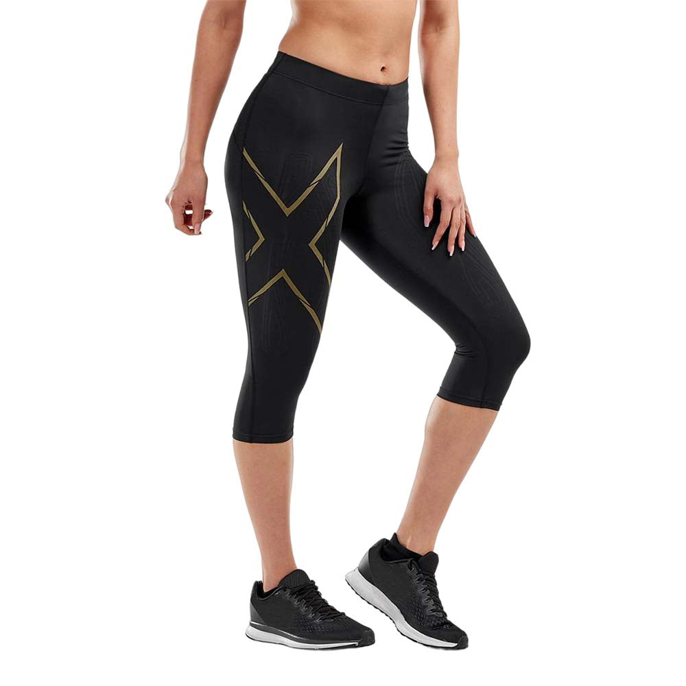 2XU Light Speed Mid Rise Compression 3/4 Tights