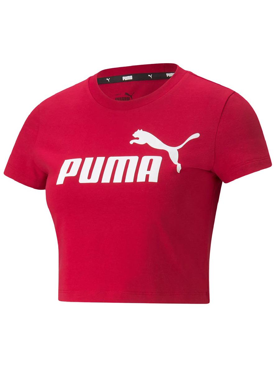 Puma Essentials Slim Logo Tee Womens