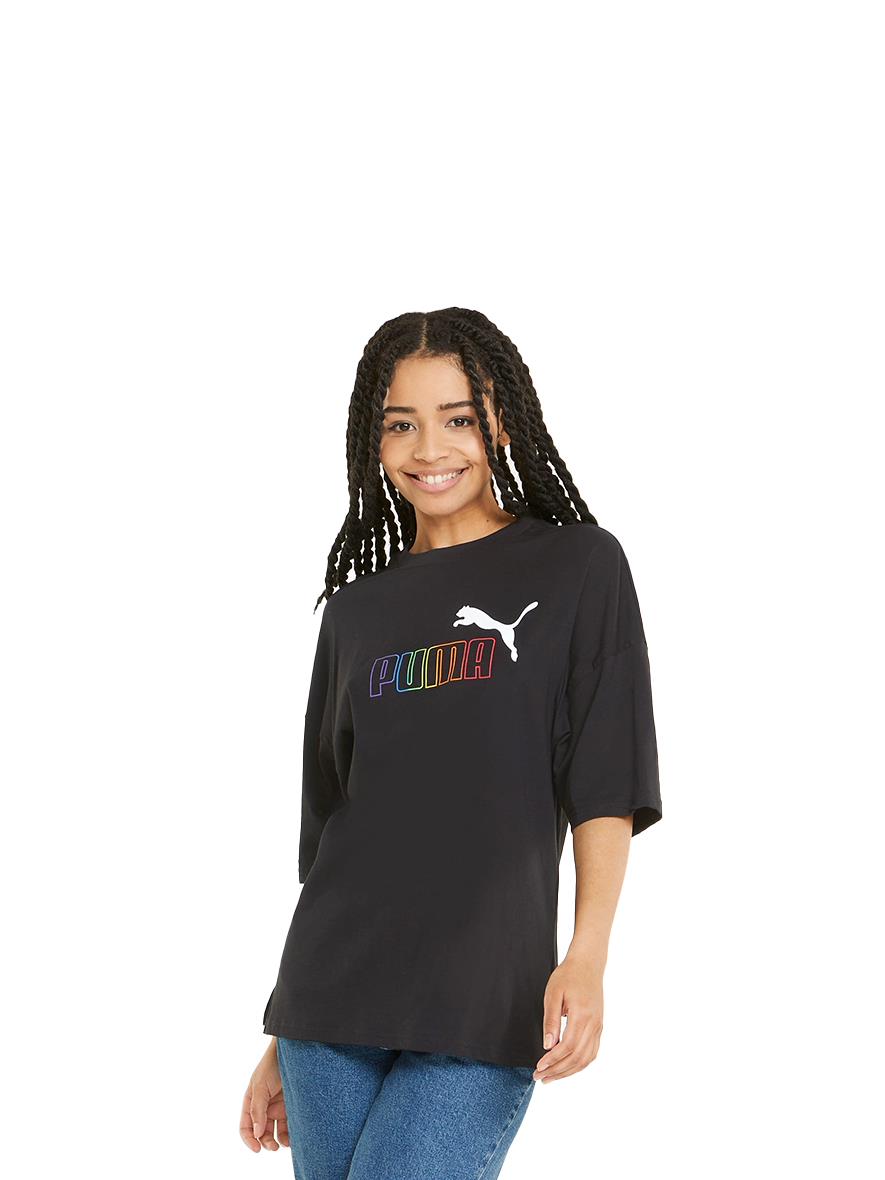 Puma ESS+ Rainbow Tee Womens