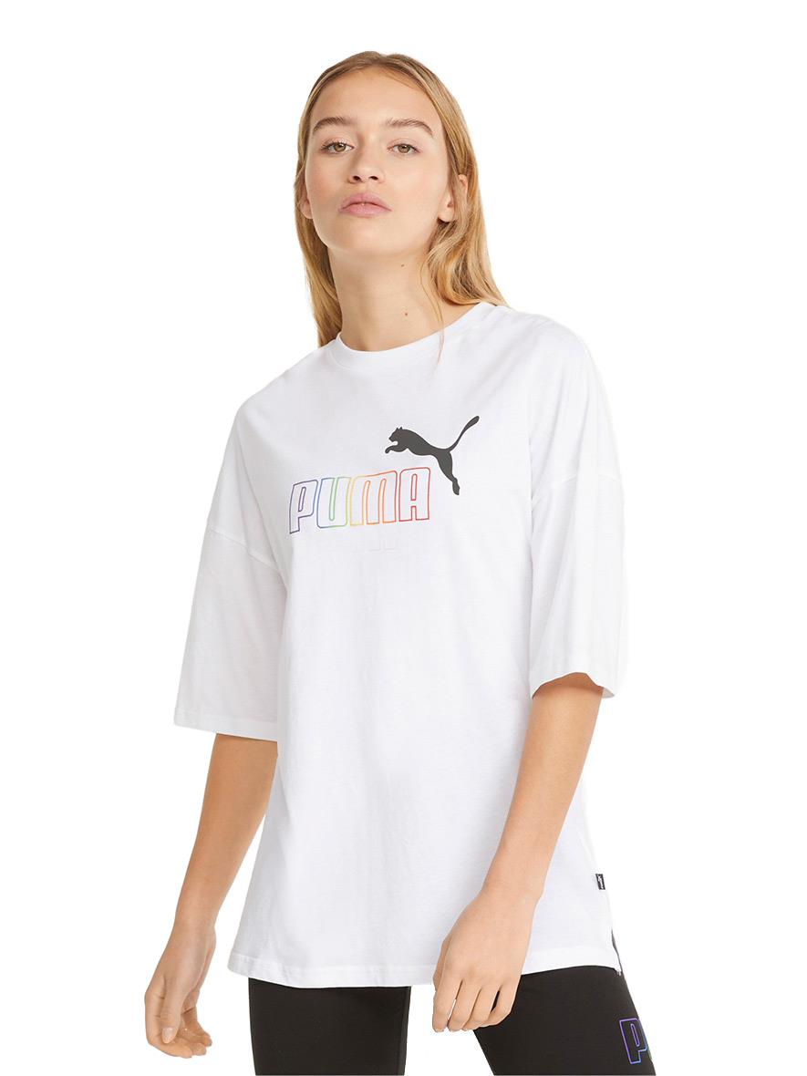 Puma ESS+ Rainbow Tee Womens