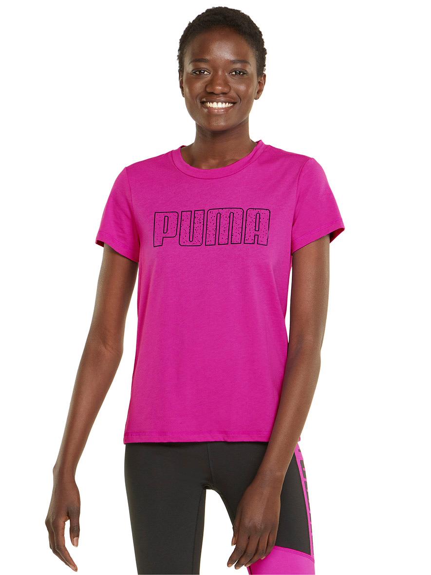 Puma Stardust Crystalline Short Sleeve Tee Womens