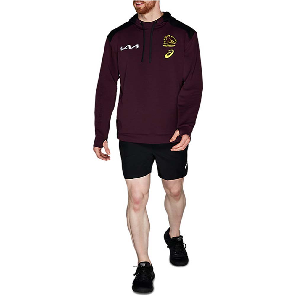 Brisbane Broncos Mens Team Hoodie 2022