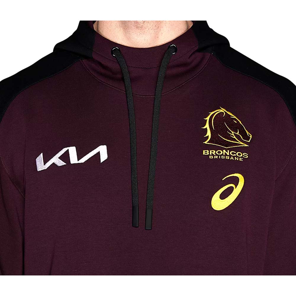 Brisbane Broncos Mens Team Hoodie 2022