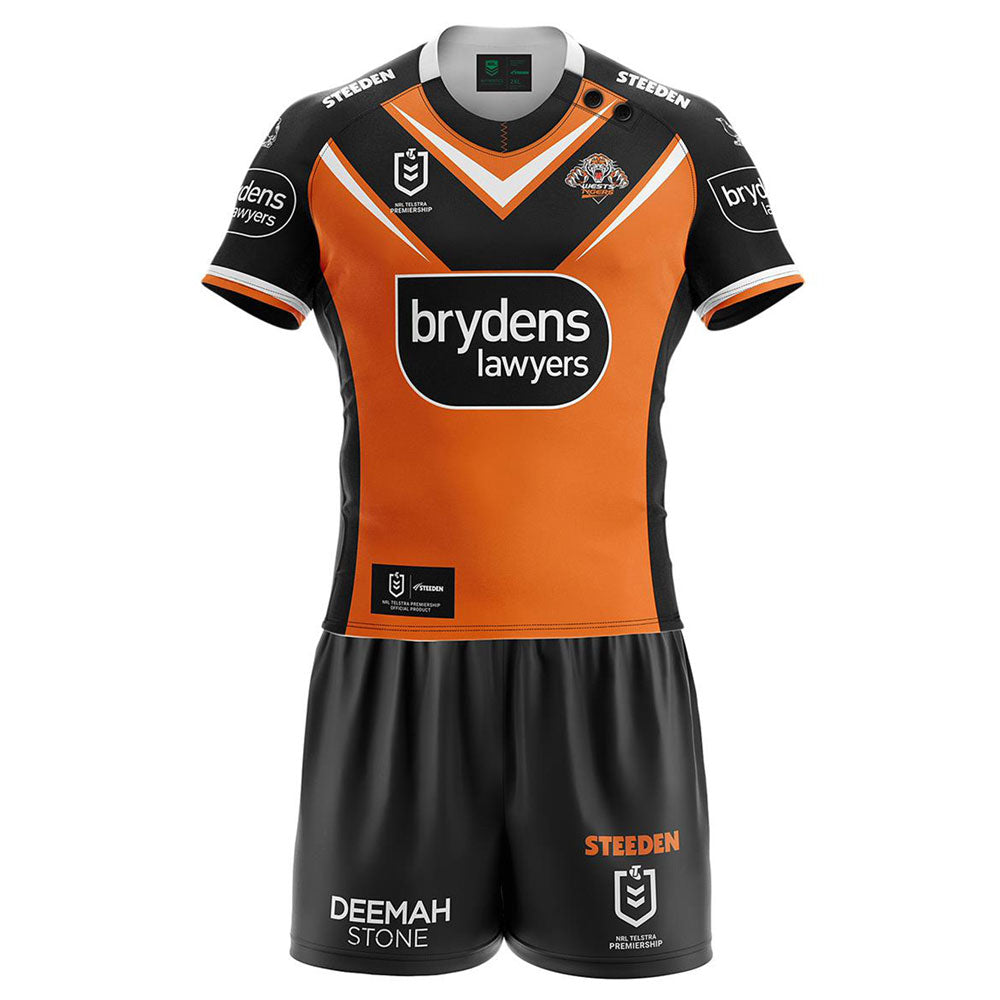 Wests Tigers Replica Toddler Home Set 2021