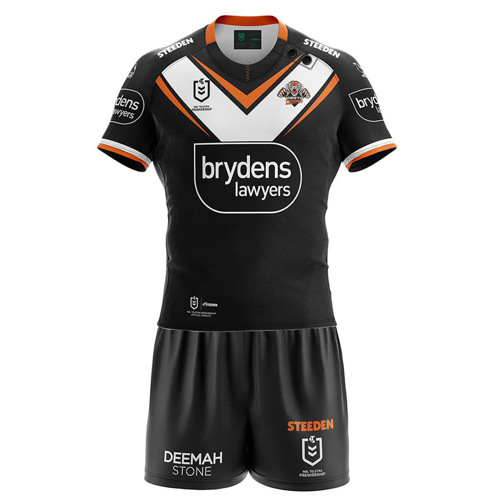 Wests Tigers Replica Toddler Away Playing Kit 2021