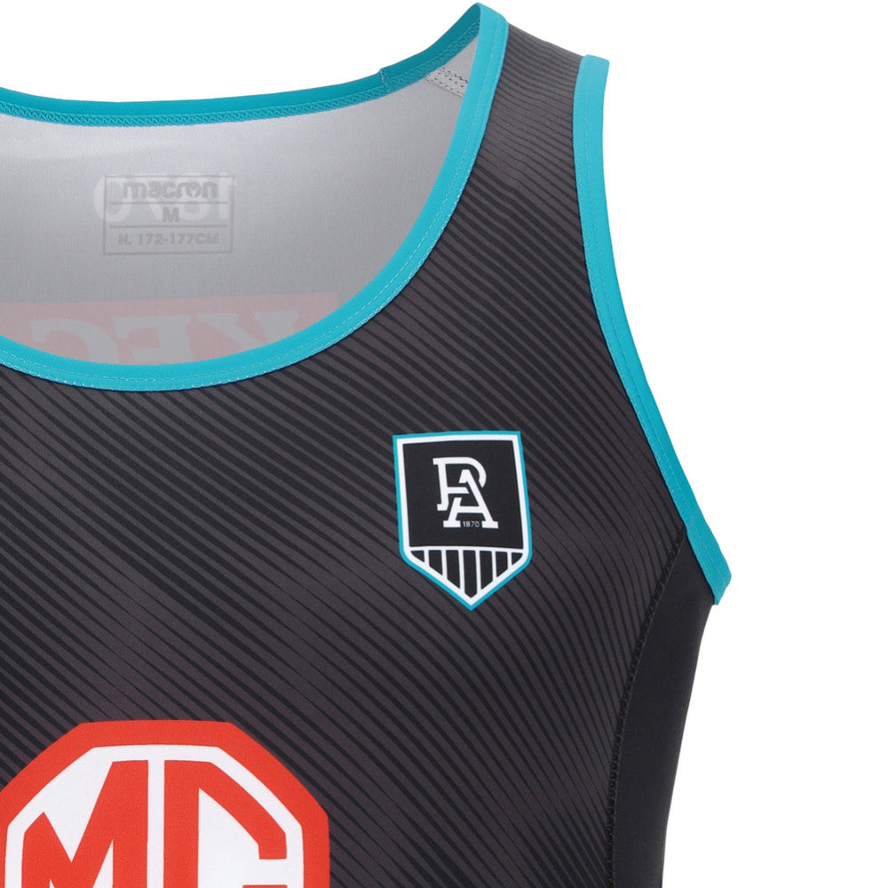 Port Adelaide Power FC Training Poly Singlet 2022