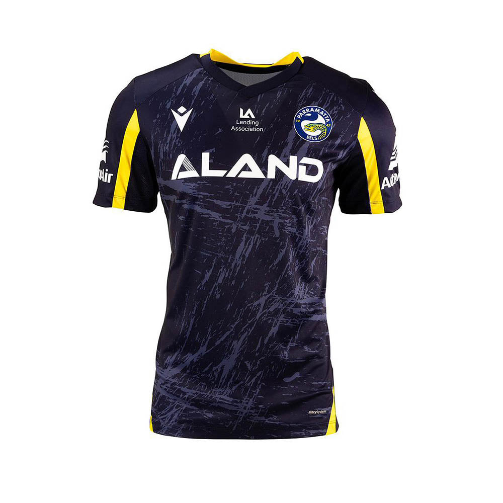 Parramatta Eels Training Player Poly Shirt 2022