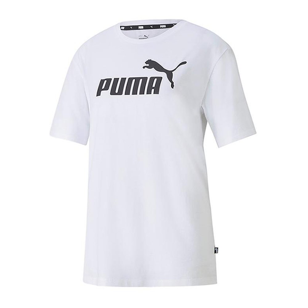 Puma Essentials Logo Boyfriend Tee Womens