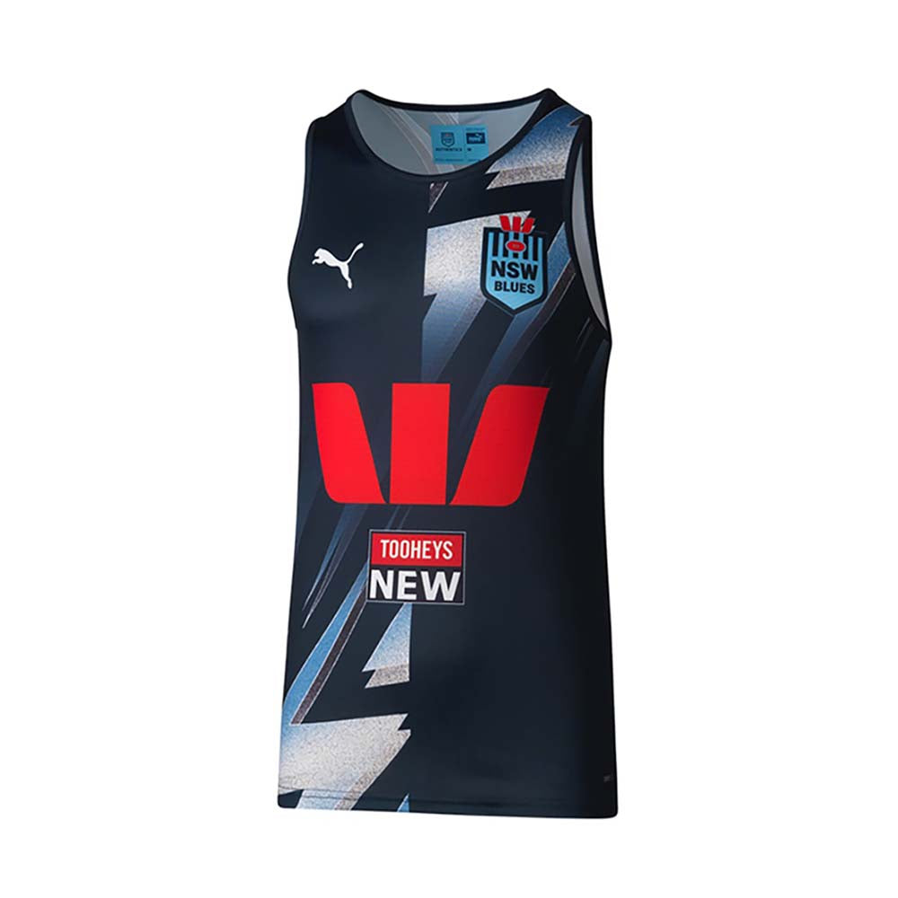 NSW Blues Replica Training Singlet 2023 Mens