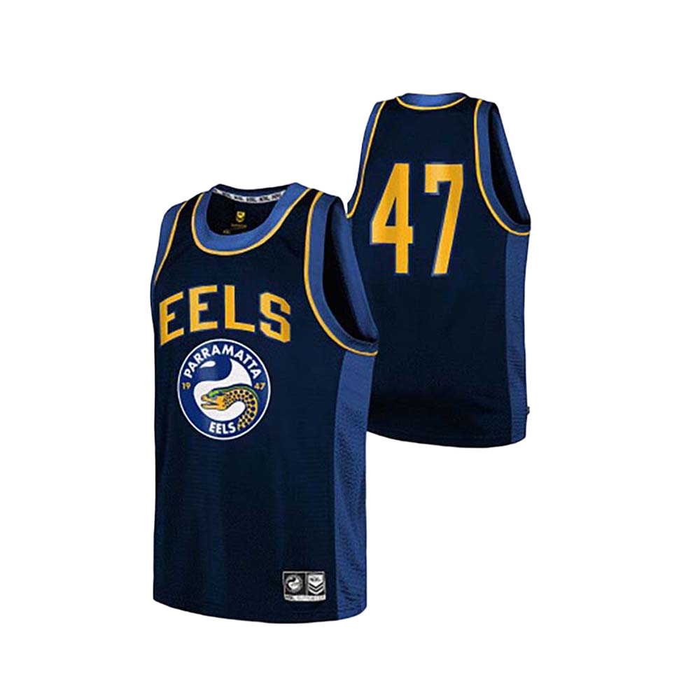 Outerstuff NRL Eels Mesh Singlet Mens