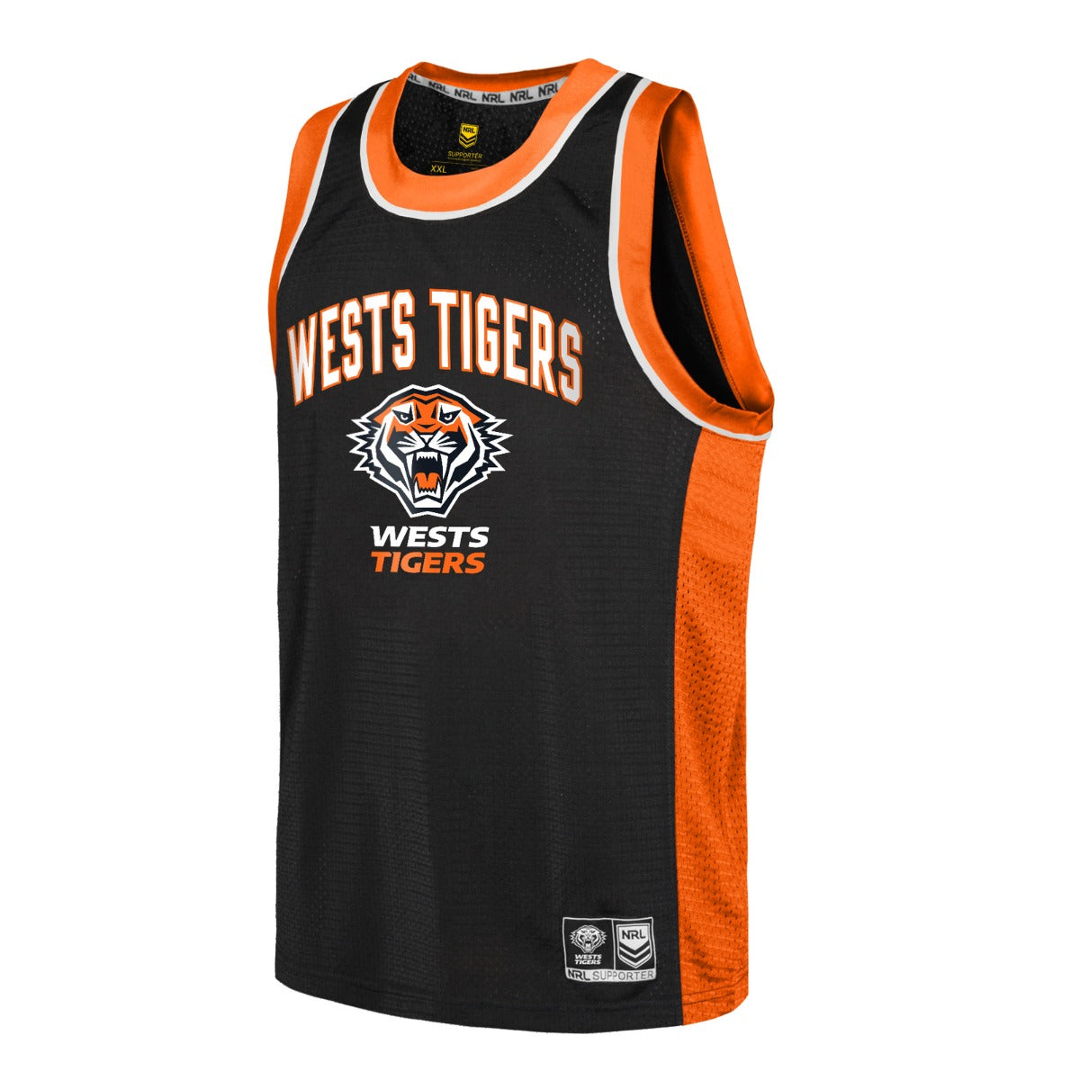 Outerstuff NRL Tigers Mesh Singlet Mens