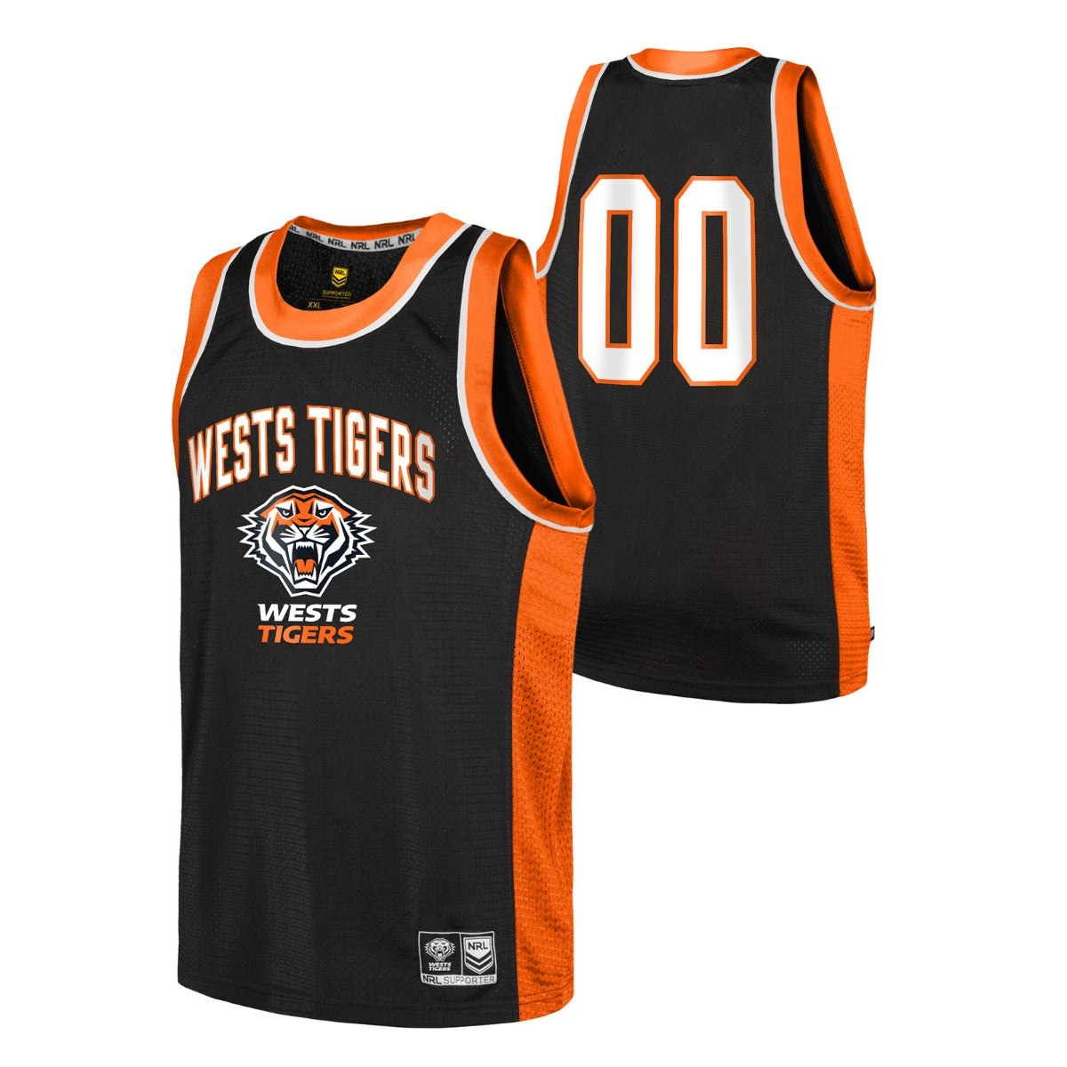 Outerstuff NRL Tigers Mesh Singlet Mens