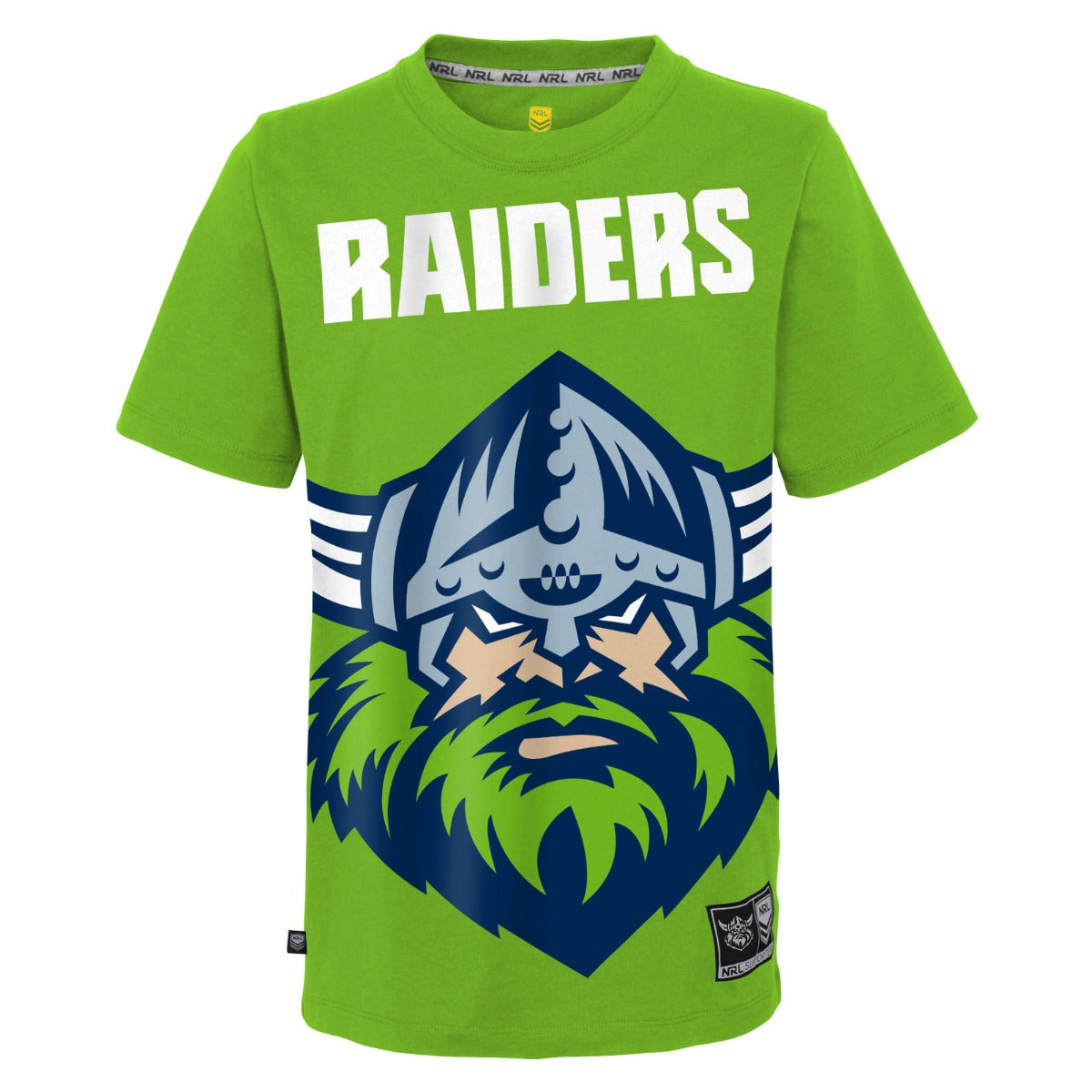 Outterstuff NRL Raiders Logo SS Tee Mens