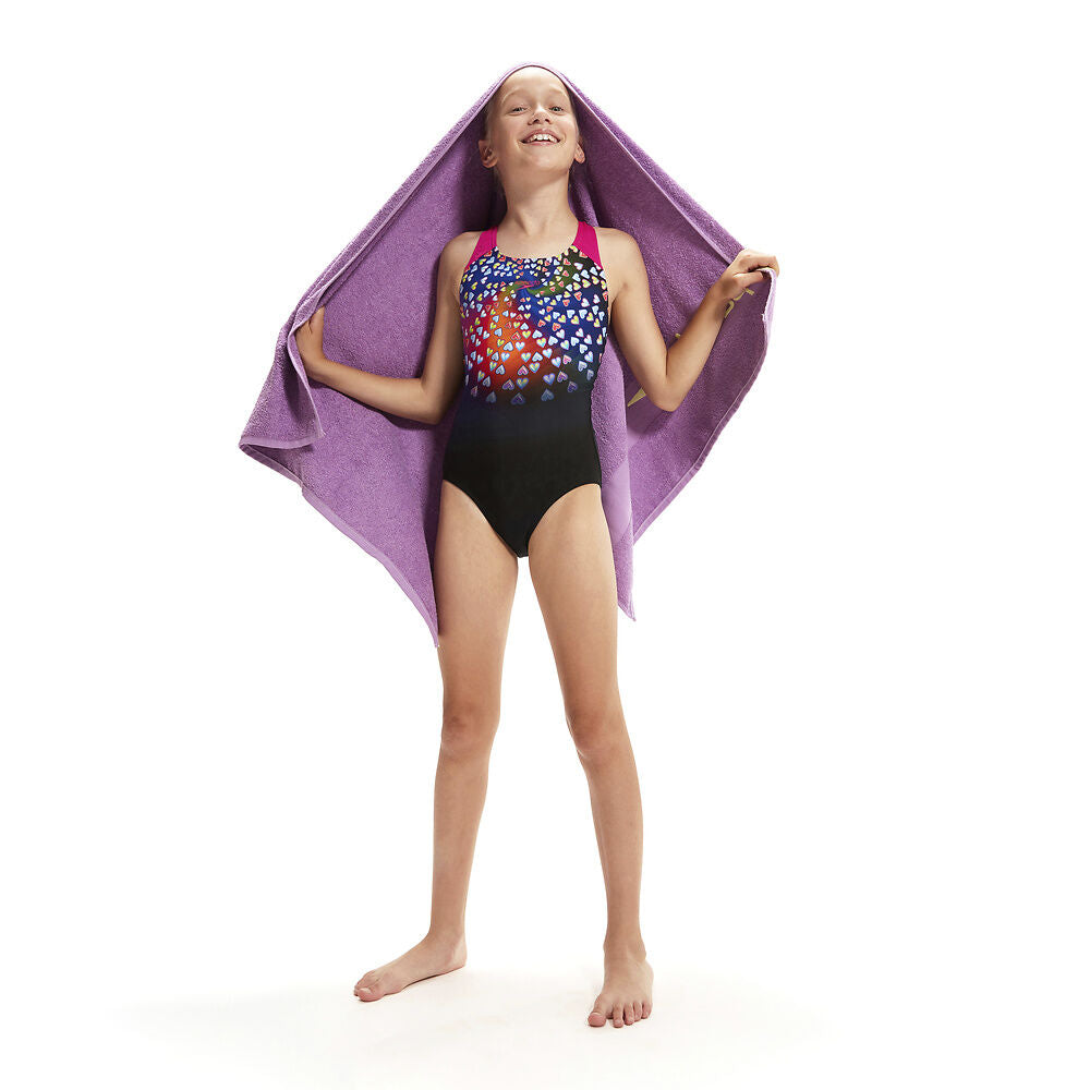 Speedo Girls Digital Placement Splashback Swimsuit