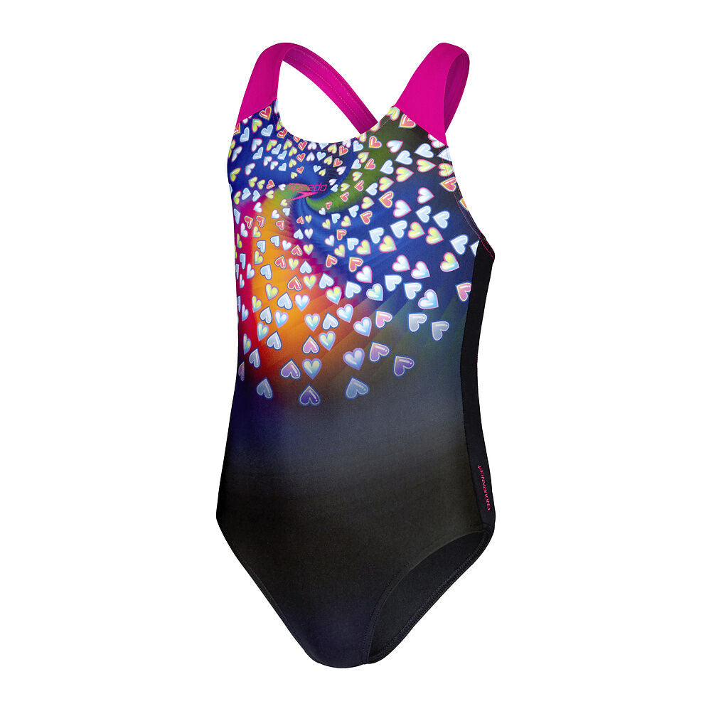 Speedo Girls Digital Placement Splashback Swimsuit