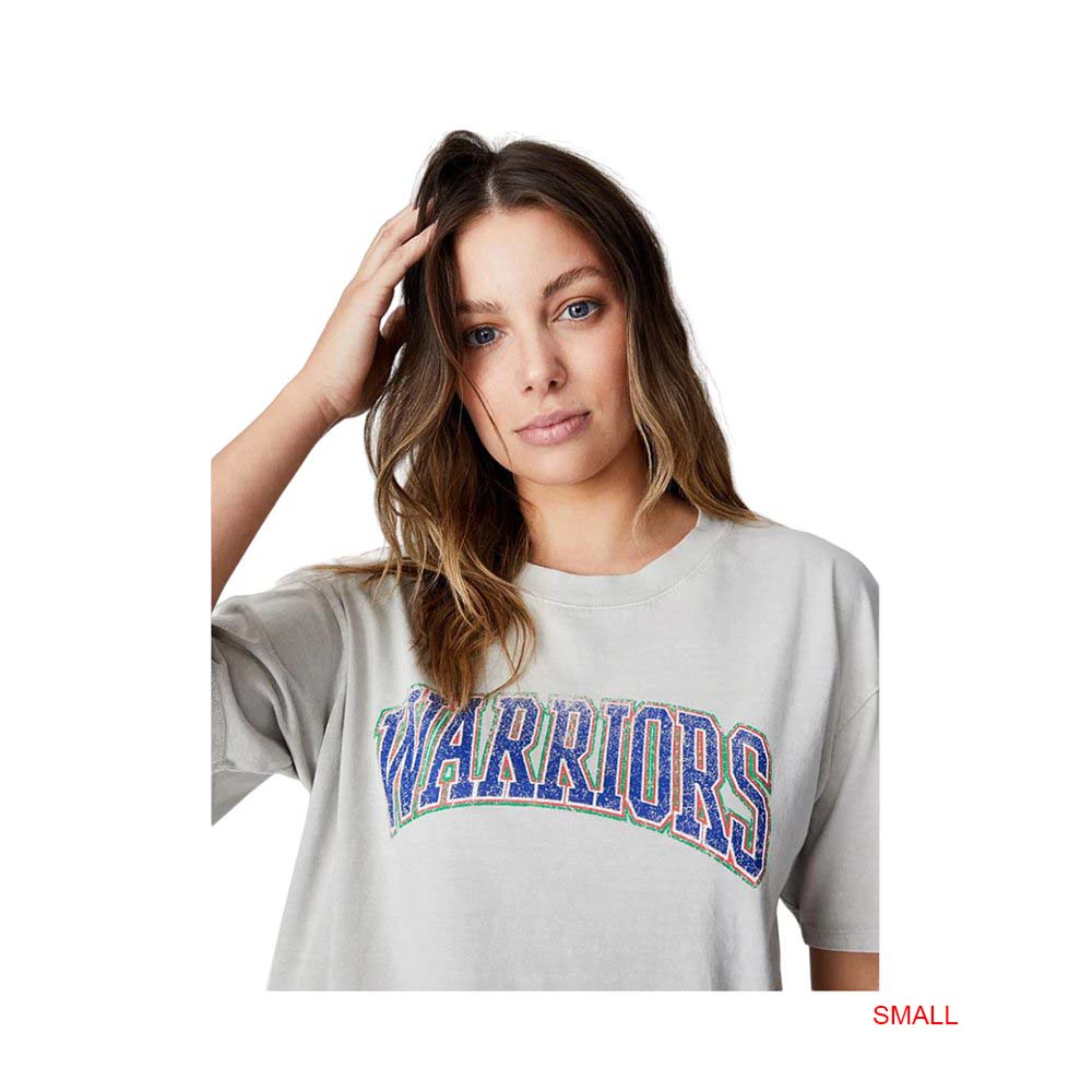 Cotton On NRL Warriors Collegiate T Shirt Womens