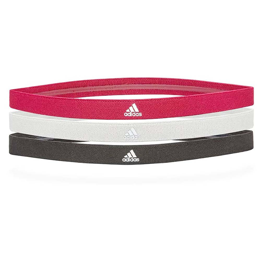 Adidas Sports Hair Bands (3 Pack)