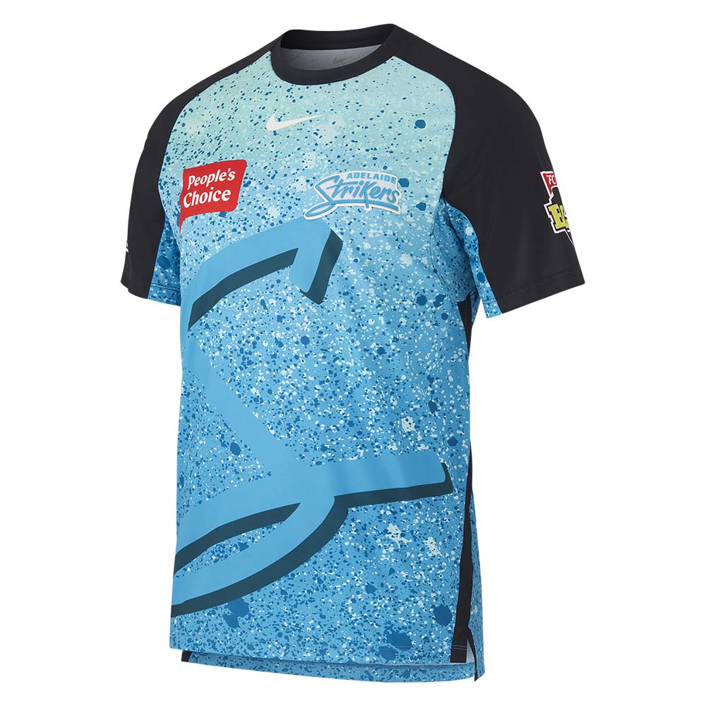 Adelaide Strikers Short Sleeve Jersey Home Mens