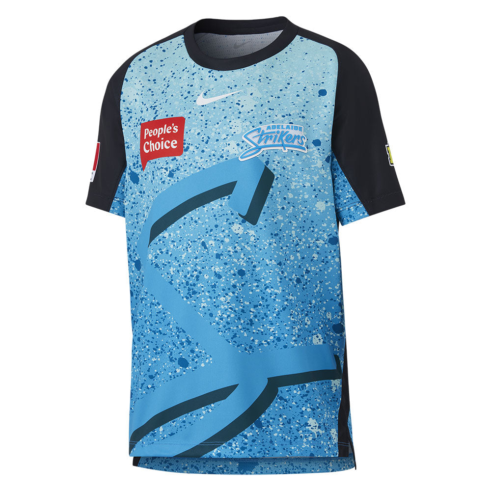 Adelaide Strikers Stadium Short Sleeve Jersey Home Youth