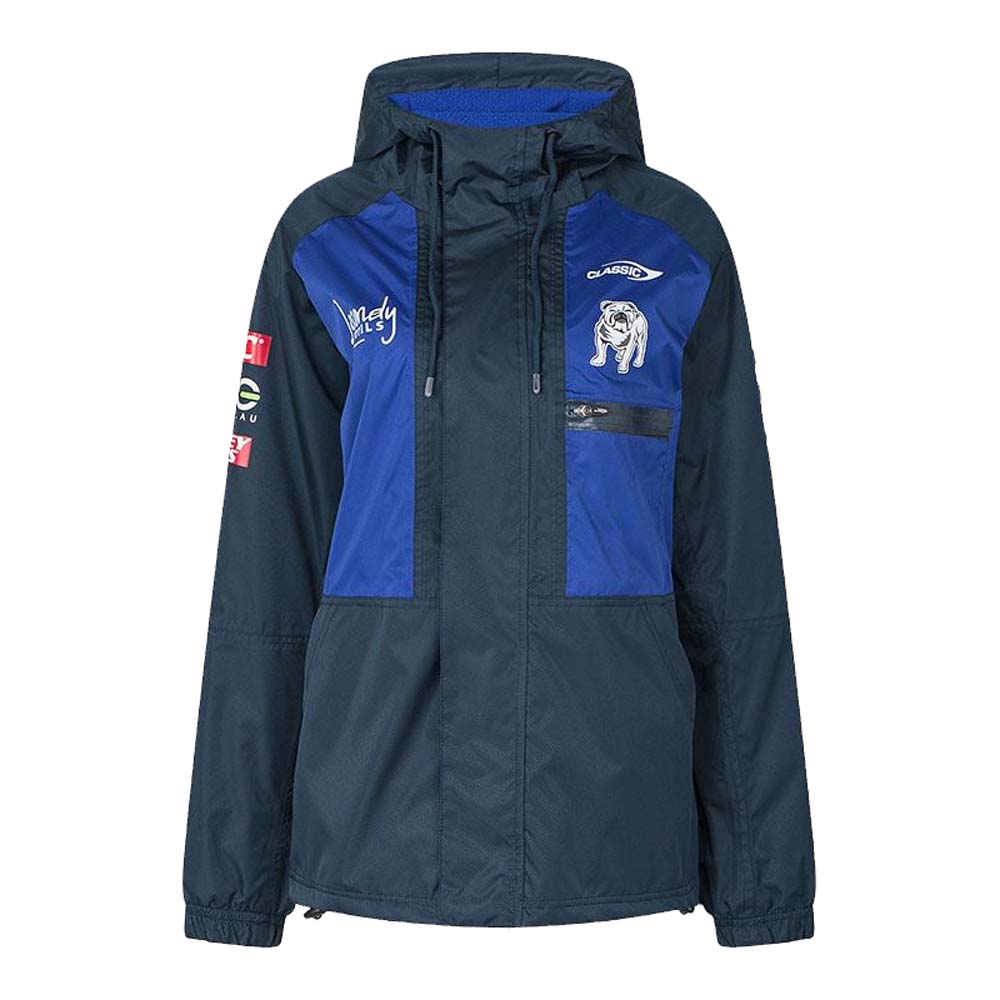 Canterbury Bankstown Bulldogs 2023 Wet Weather Jacket Ladies