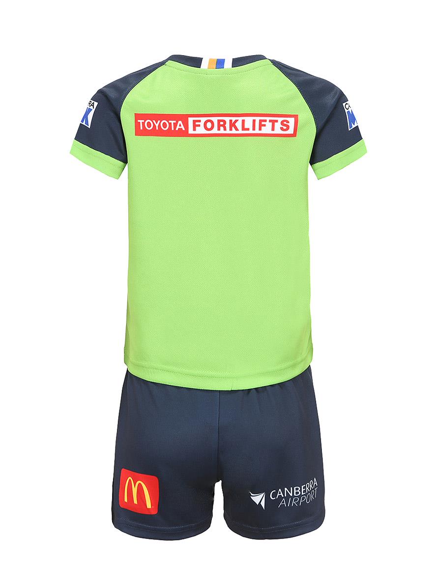 Canberra Raiders Home Jersey Set Toddlers 2022