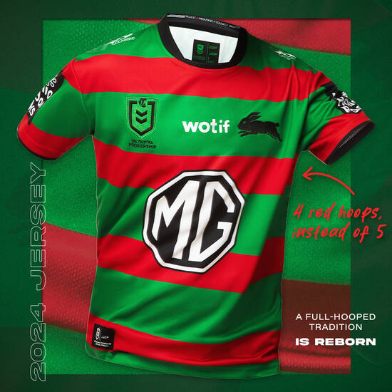 Rabbitohs Home Jersey 2024 Mens