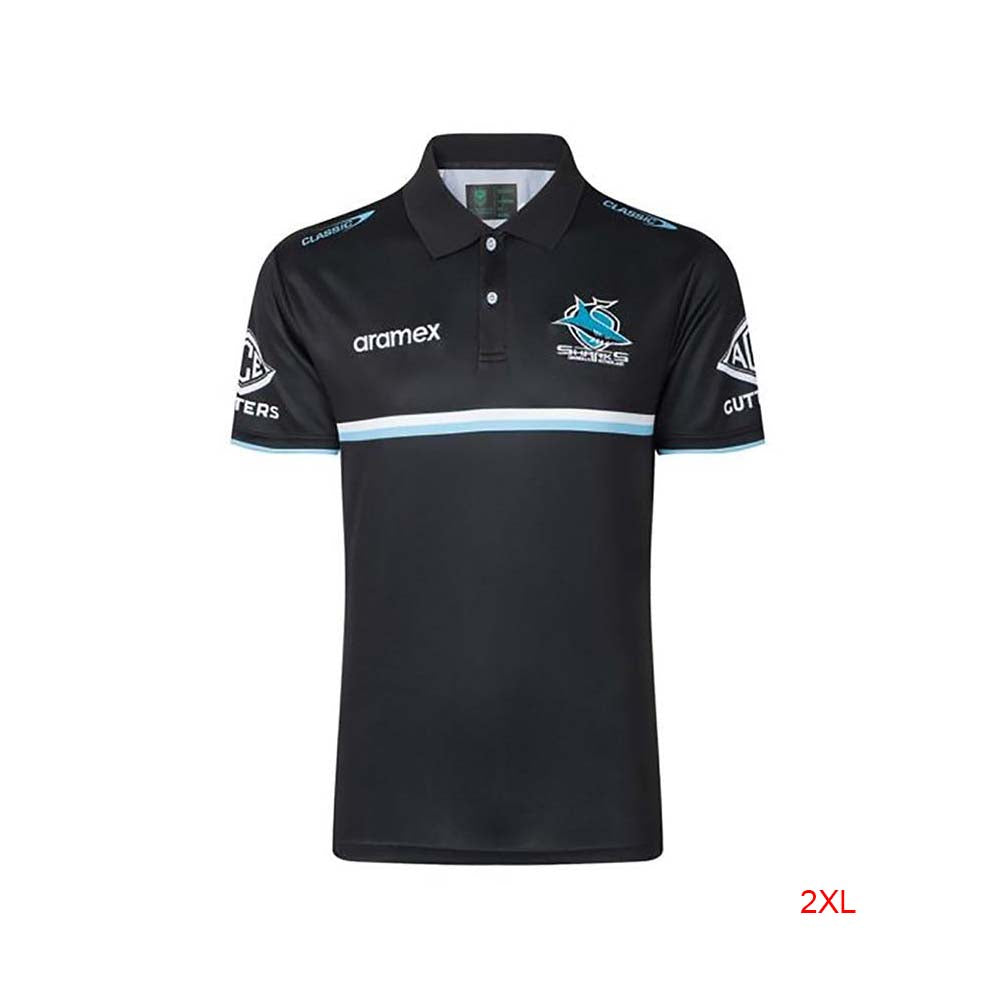 Cronulla Sharks 2023 Media Polo Mens