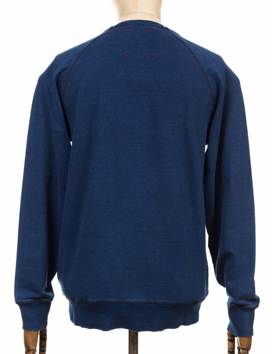 Deus Ex Machina All Caps Indigo Crew Mens