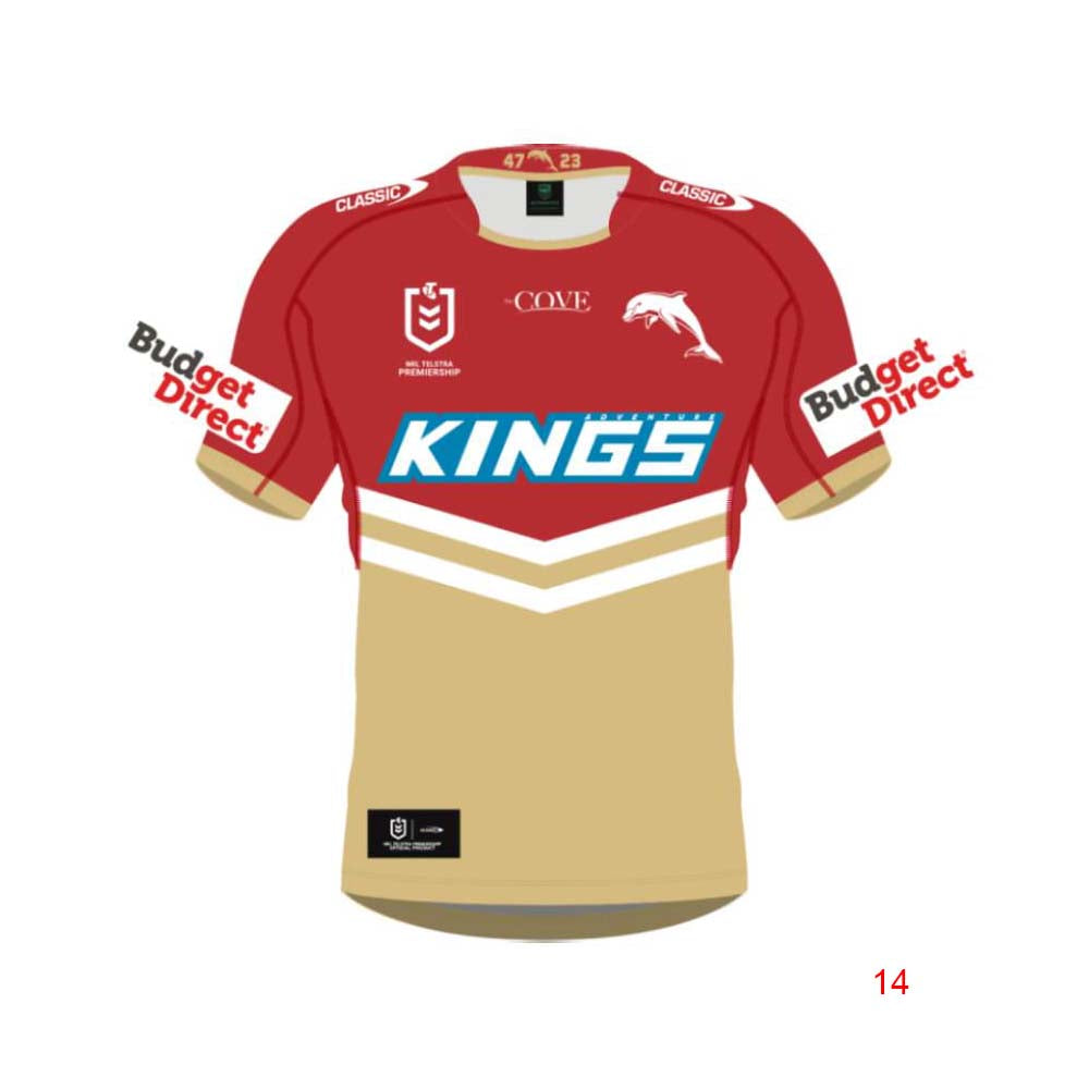 Dolphins NRL 2023 Home Jersey Ladies