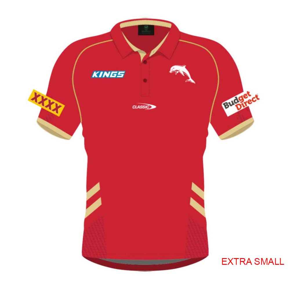 Dolphins NRL 2023 Players Polo Mens