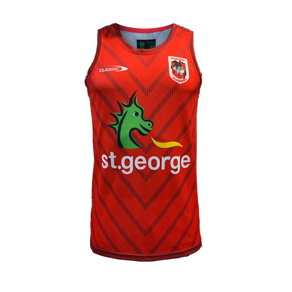 St George Dragons Training Singlet 2021