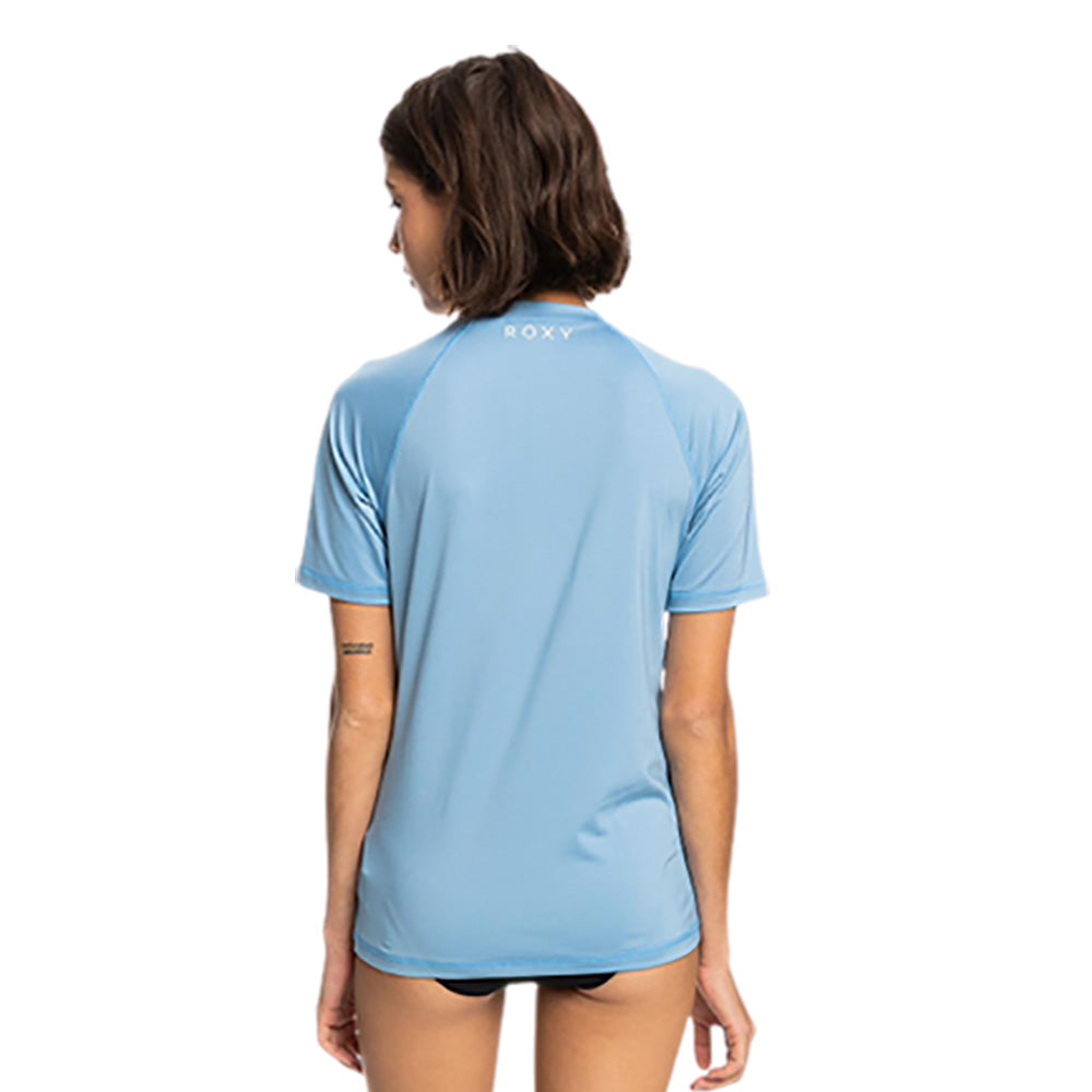 Roxy Beach Classics Short Sleeve Rash Vest Womens