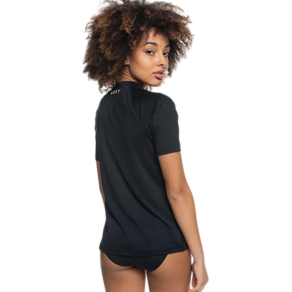 Roxy Beach Classics Short Sleeve Rash Vest Womens