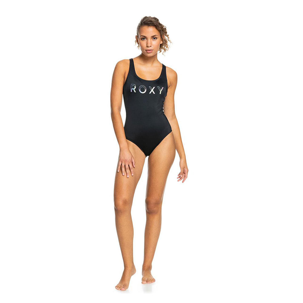 Roxy Active Basic One Piece Swimsuit Womens