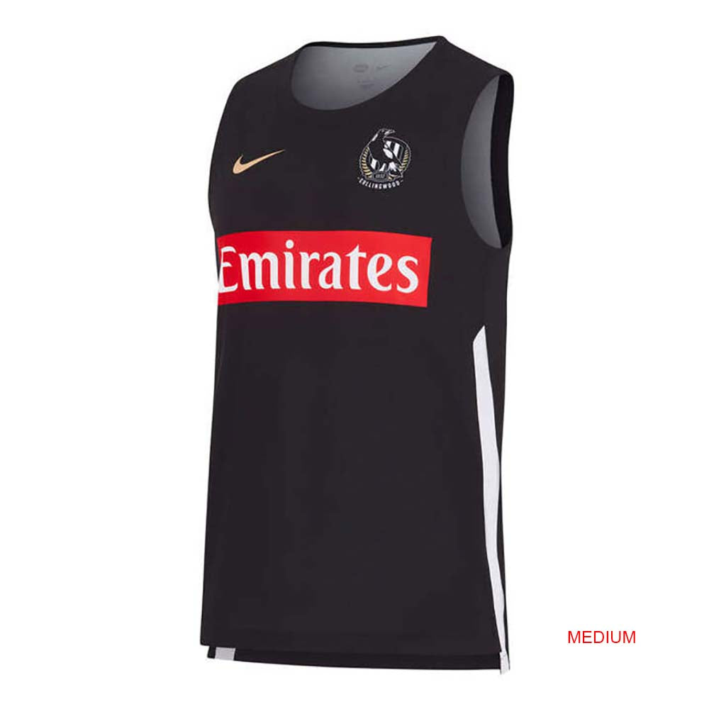 Collingwood AFL Training Singlet Mens